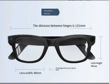 AI Camera recording Smart Glasses